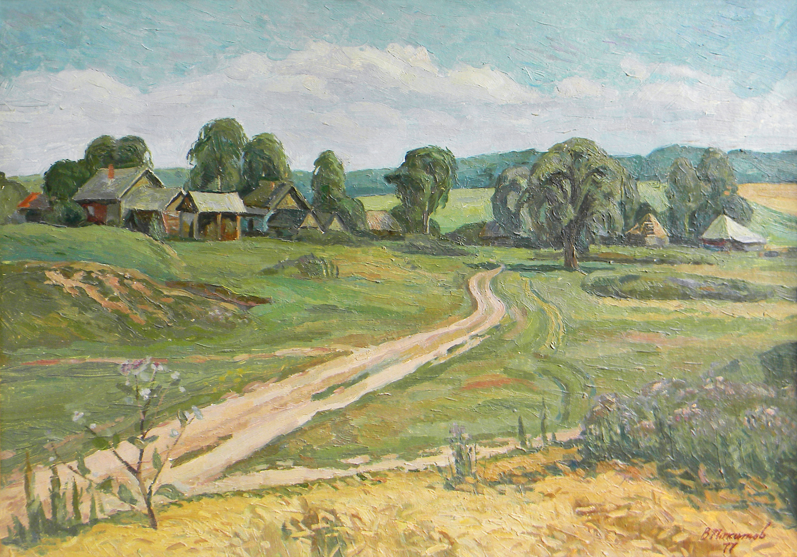 Тот же графический лист с увеличением.